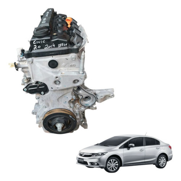 Motor Parcial Honda Civic 2.0 155cv 2013 2014 2015