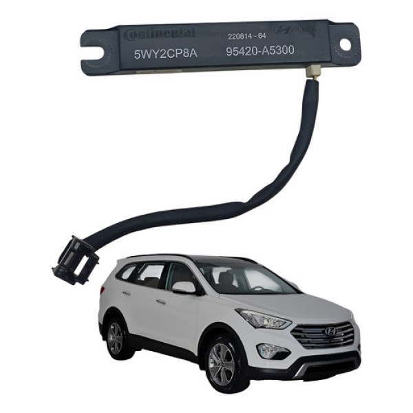 Sensor Antena Chave Keyless Hyundai Santa Fe 2014 2018 Preto