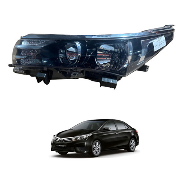 Farol Esquerdo Toyota Corolla 2017 2018 2019 Esquerdo/motorista