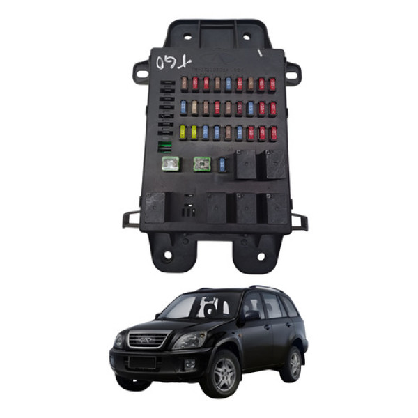 Caixa De Fusiveis Interna Chery Tiggo 2011 2012 T113723060ba