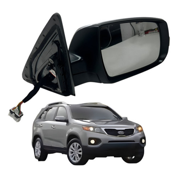 Retrovisor Direito Kia Sorento 2010 2014 027419