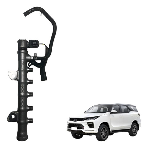 Flauta Bicos Injetores Toyota Hilux Sw4 2.8 204cv 2021 2024