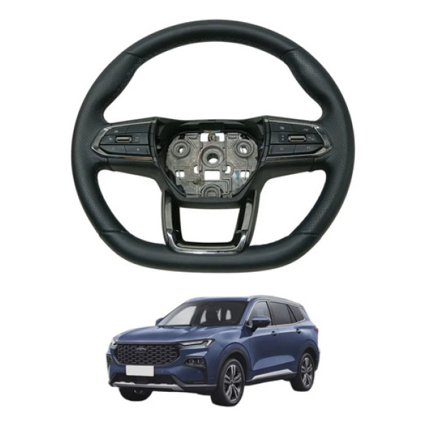 Volante De Direcao Ford Territory 1.5 2024 2025 Com Comandos Preto