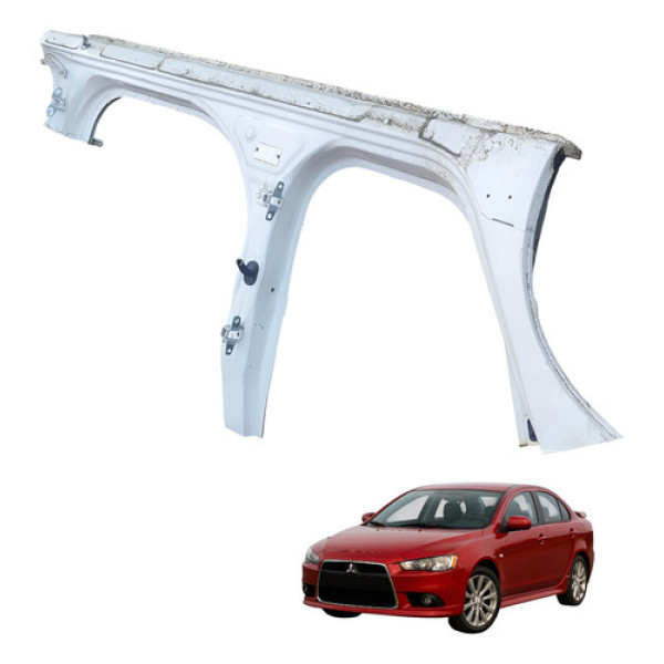 Caixa Ar Mitsubishi Lancer 2011 2013 Direita Original Branco