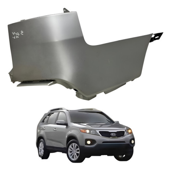 Polaina Para Choque Traseiro Direito Kia Sorento 2010 2013
