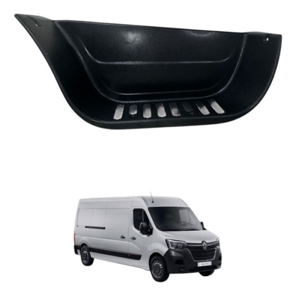 Soleira Pisante Renault Master 2023 2024 2025 Lado Direito Preto
