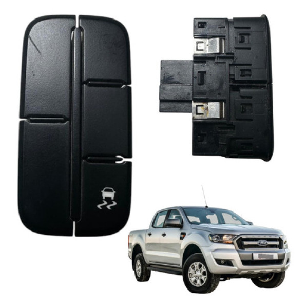 Botao Controle Tracao Estabilidade Ford Ranger Xls 2016 2020