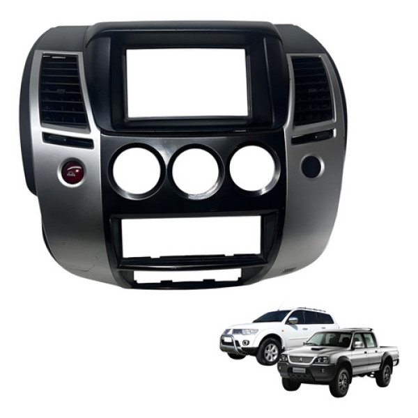 Moldura Painel Botoes Saida Ar Dakar Triton 2014 2015