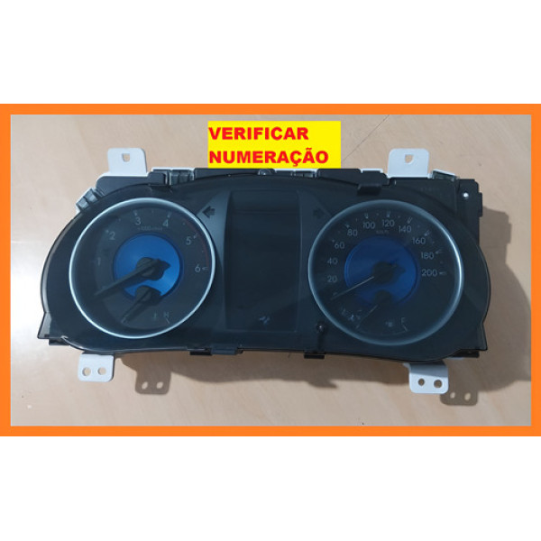 Painel Instrumentos Toyota Hilux Srv 2.8 Automática 2018 Preto