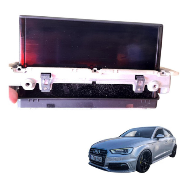 Tela Multimidia Audi A3 2014 2015 2016 Original 8v0857273m Preto