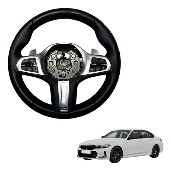 Volante Direcao Bmw 320i M Sport 2019 2023 G20 Preto