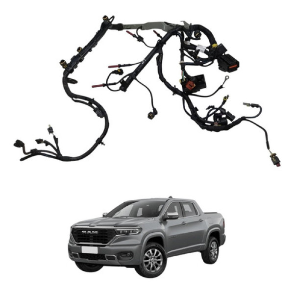 Chicote Motor Injecao Rampage 2.0 Diesel 2023 2024