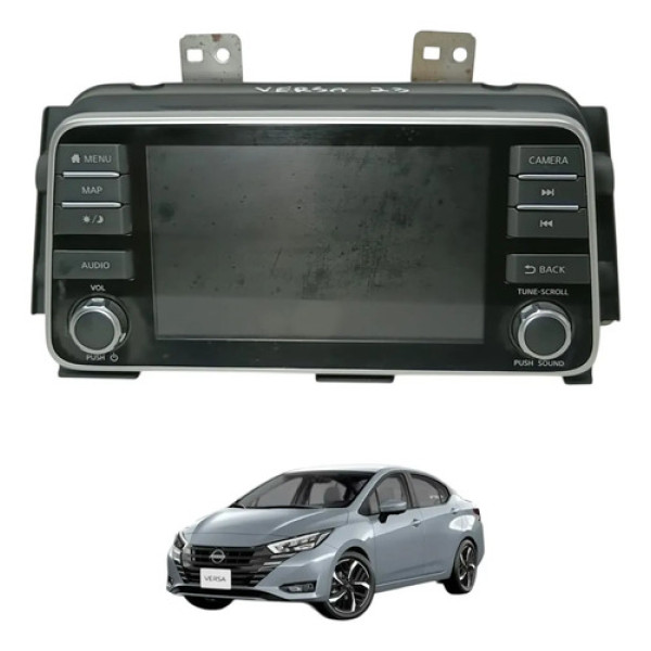 Multimidia Tela Nissan Versa 2022 2023 2024 Original