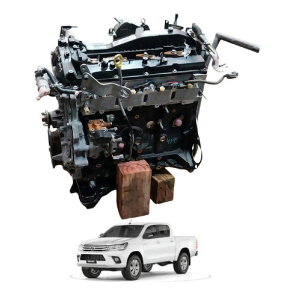 Motor Parcial Toyota Hilux 2.8 177cv 2017 2018 2019 2020 21