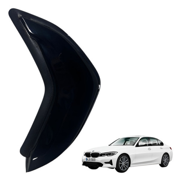 Acabamento Coluna Traseira Bmw 320i 2019 2023 Lado Esquerdo Preto
