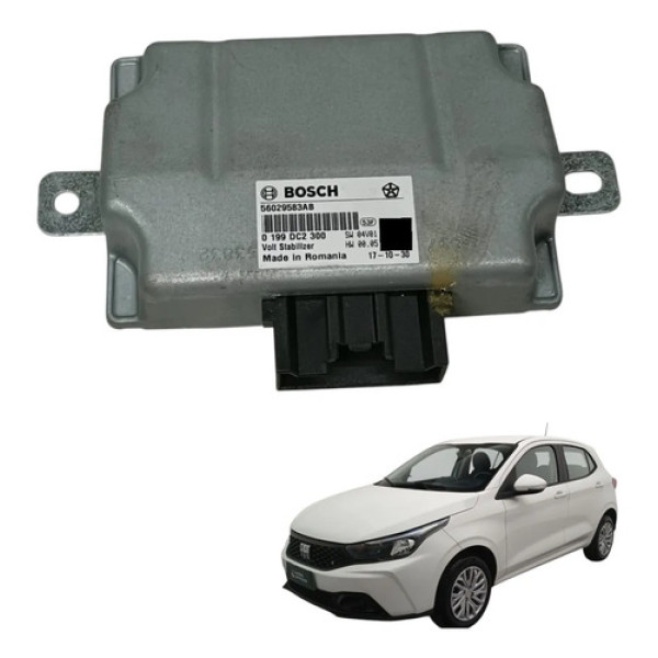 Modulo Estabilizador Voltagem Fiat Argo Cronos 2017 2018 Preto