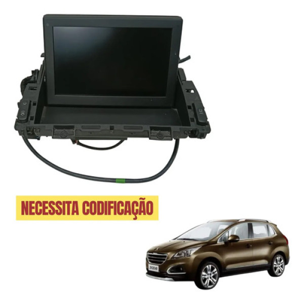Tela Multimídia Dobravek Peugeot 3008 2014 2015 2016