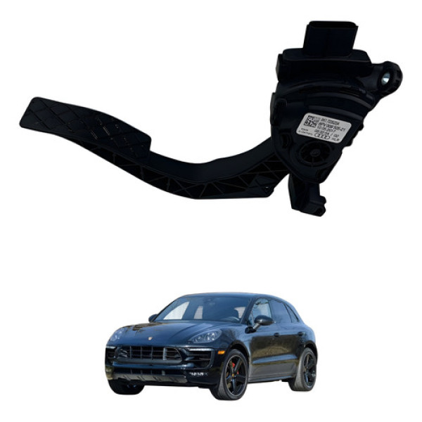 Pedal Acelerador Porsche Macan 3.0 V6 2016 2019 Preto