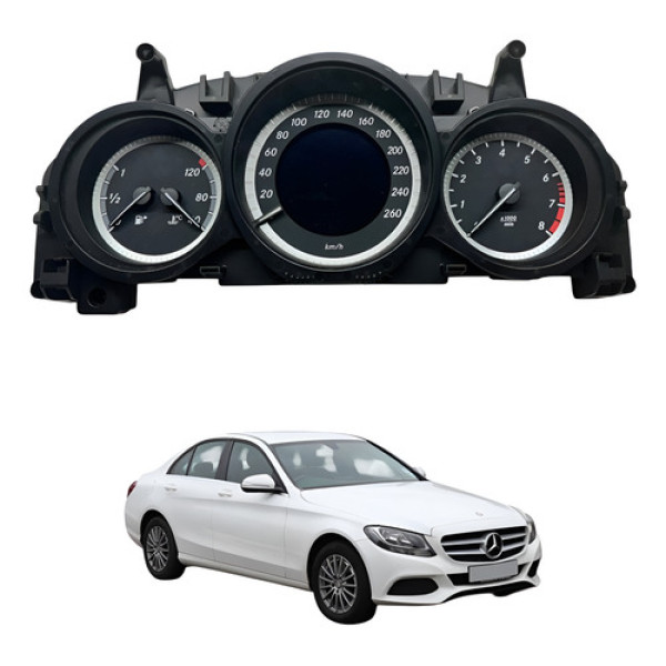 Painel Instrumentos Mercedes-benz C180 C200 1.8 2011 2014 Preto