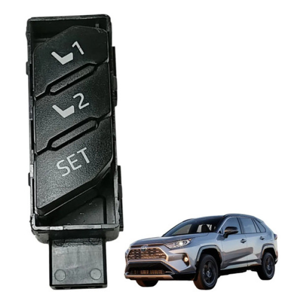Botão Memória Banco Toyota Rav4 2019 2020 2021 Hybrid Preto