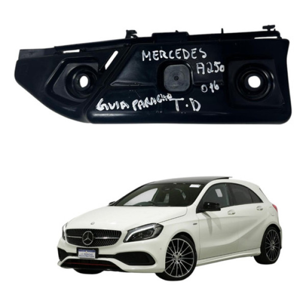 Guia Parachoque Mercedes A250 2015 2018 Traseiro Direito