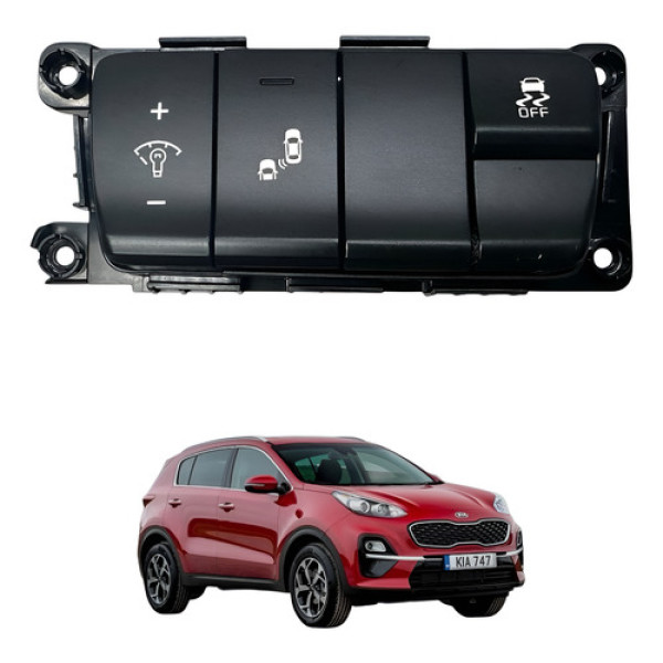 Botão Comando Luz Tração Kia Sportage 2.0 2017 2021