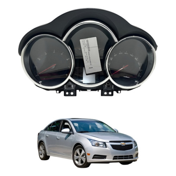 Painel Instrumentos Chevrolet Cruze 1.8 2012 2016 Preto