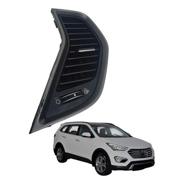 Difusor Ar Condicionado Central Santa Fe 2014 2018 Direito