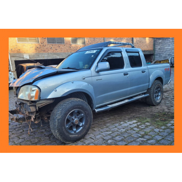 Motor Câmbio Cabeçote Nissan Frontier 2.8 Mwm Prateado