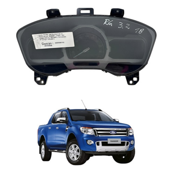 Painel Instrumentos Ford Ranger 3.2 2013 2014 2015 2016 Preto