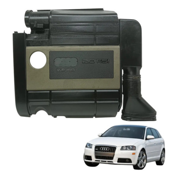 Caixa Filtro Ar Tampa Motor Audi A3 Sportback 2007 2008