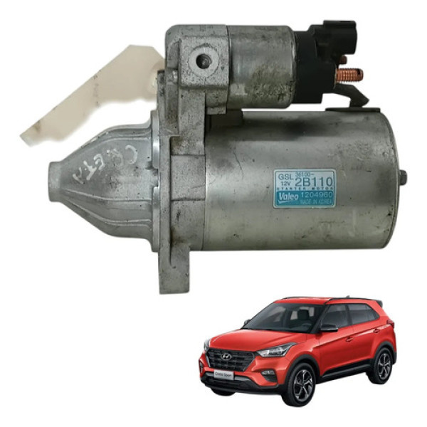 Motor Arranque Partida Hyundai Creta 2019 1.6 361002b110