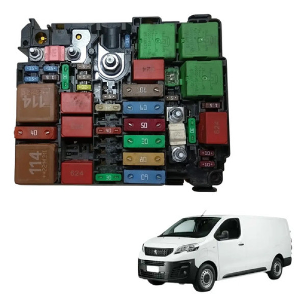 Caixa Fusível Relê Peugeot Expert 1.5 2022 2023 Original