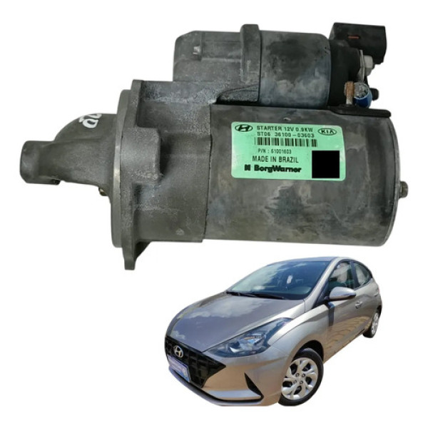 Motor Arranque Hyundai Hb20 2022 3610003603