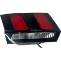 Lanterna Peugeot 3008 2018 2021 Tampa Esquerda Esquerdo/motorista Vermelho
