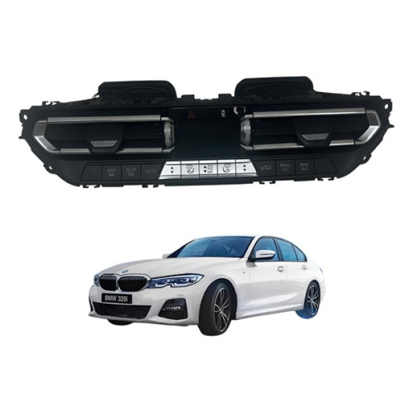 Botao Comando Ar Condicionado Difusor Bmw 320i 2020 2023 G20 Preto