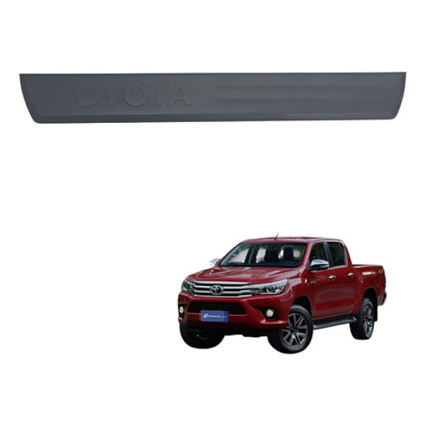 Soleira Dianteira Direita Toyota Hilux 2016 2017 2018 2019 Cinza