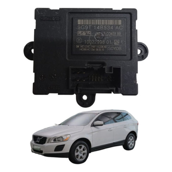 Modulo Porta Traseira Volvo Xc60 T5 2010 2012 9g9t14b534ac