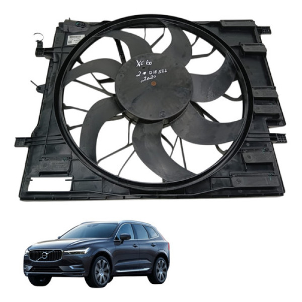 Ventoinha Radiador Volvo Xc60 D5 2018 2019 2020 2.0 Diesel