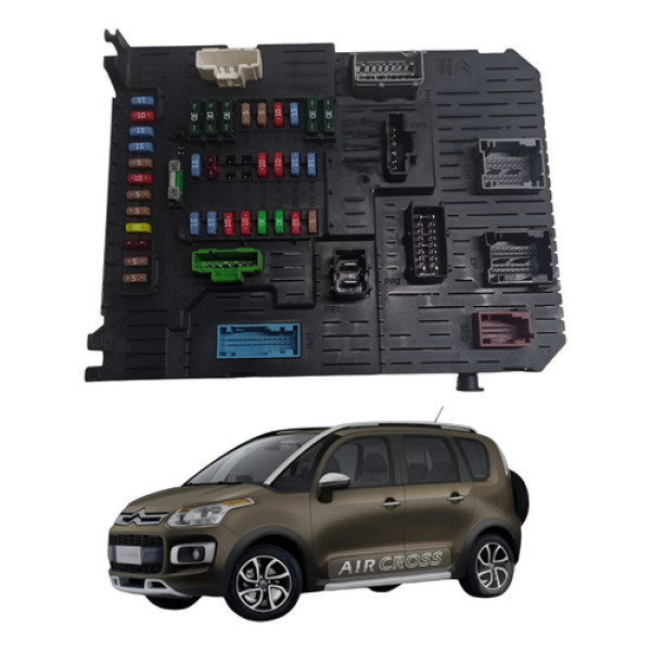 Caixa Caixa Fusivel Bsi Citroen C3 Aircross 2011 2016