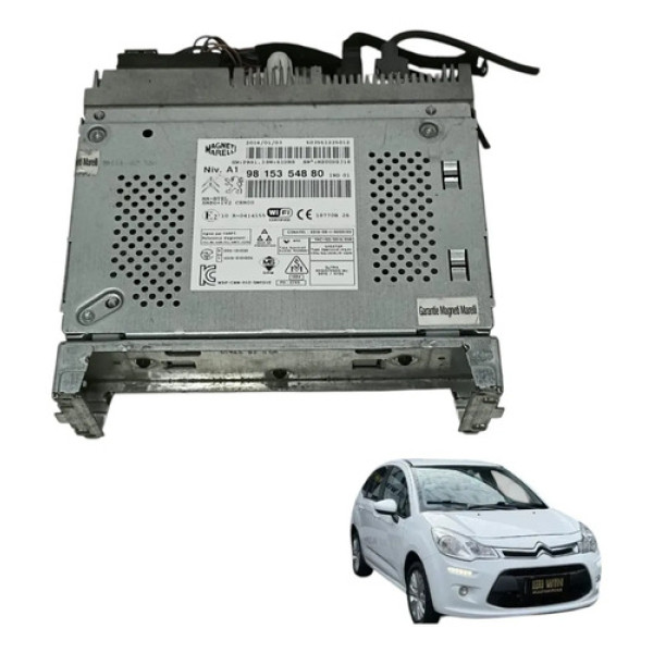 Modulo Radio Cd Citroen C3 2016 2017 9815354880