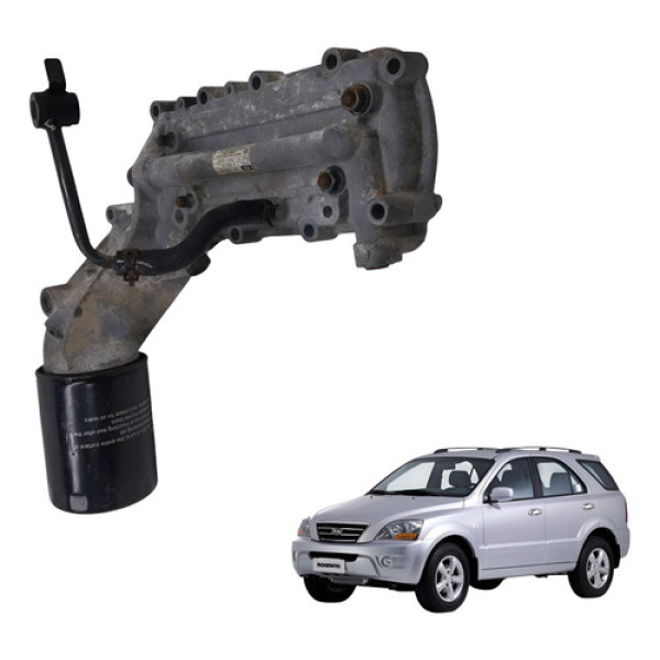 Radiador Resfriador Oleo Motor Kia Sorento 2.5 Diesel 140cv