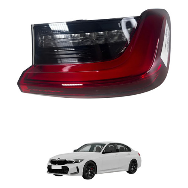 Lanterna Traseira Bmw 320i 2019 2023 Direita Original Direito/passageiro Vermelho