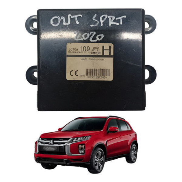 Modulo Imobilizador Keyless Asx Outlander Sport 8670a109