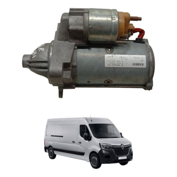 Motor Arranque Partida Renault Master 2.3 2023 2024 2025