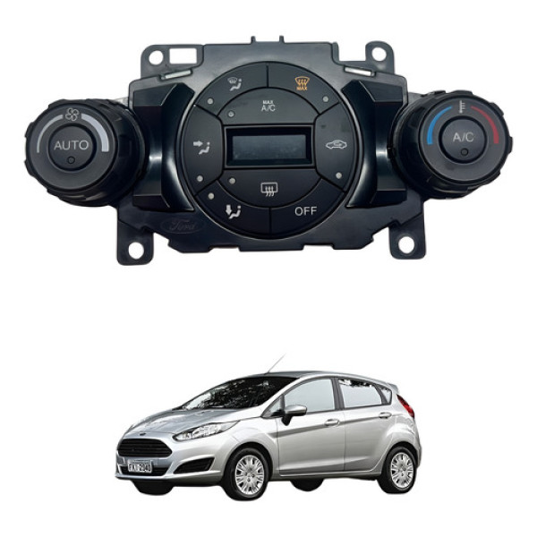 Comando De Ar Condicionado Ford New Fiesta 1.6 2014 2018