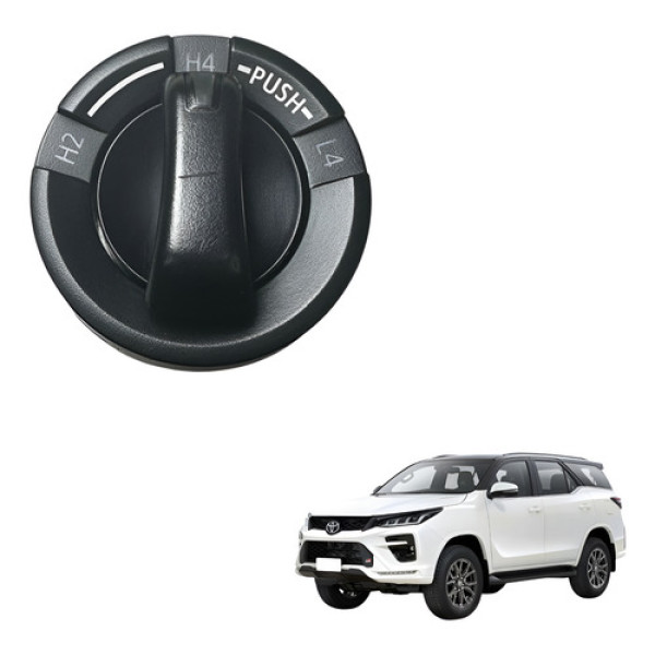 Botao Comando Tracao Toyota Hilux Sw4 2021 2024 Preto