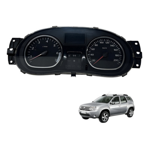 Painel Instrumentos Renault Duster Sandero Logan 2012 2015 Preto