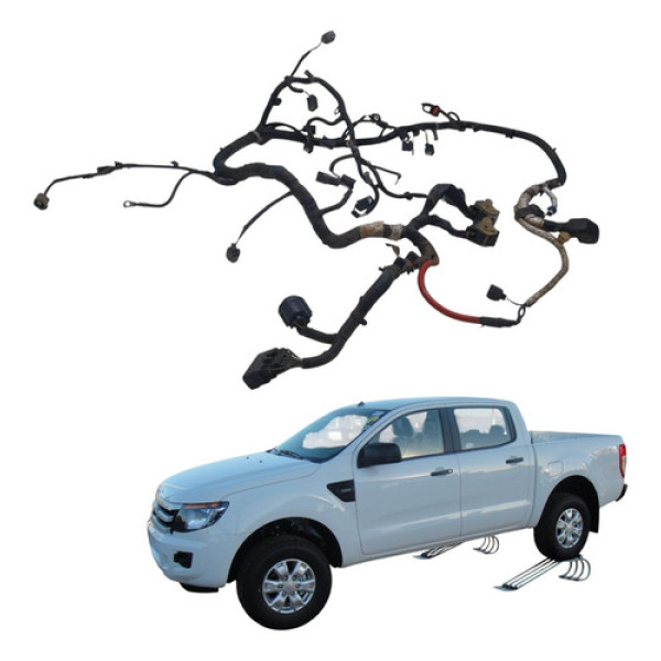 Chicote Injecao Ford Ranger 2.5 Flex 2016 2017 Original