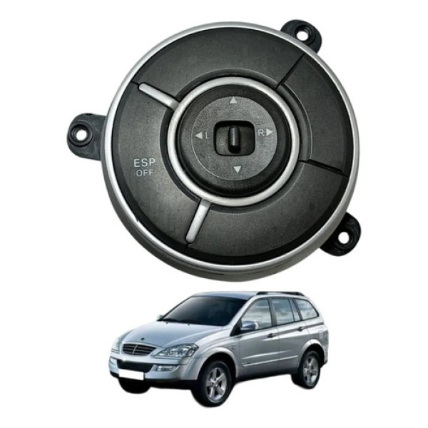 Botao Controle Retrovisor Ssangyong Kyron 2010 2011 2012
